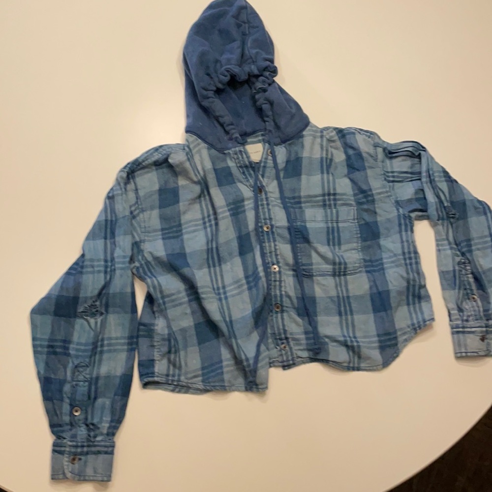 Blue flannel